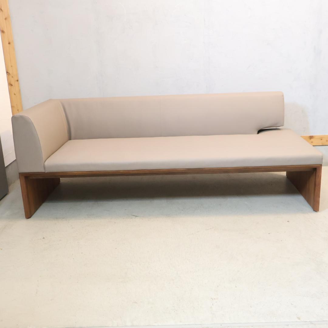 karimoku カリモク CU5899 ウォールナット材 3人掛けソファー