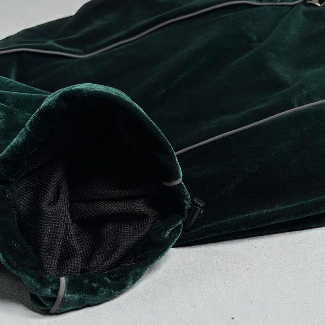 極美品 JTPT 伊藤裕樹 ベロア セットアップ RIZIN L 緑 太陽刺繍