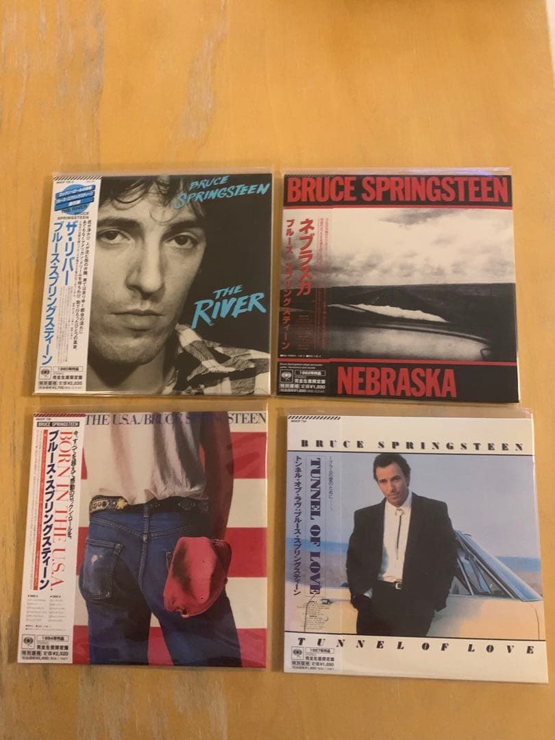 ブルース•スプリングスティーン 紙ジャケット限定盤CD8タイトルセット