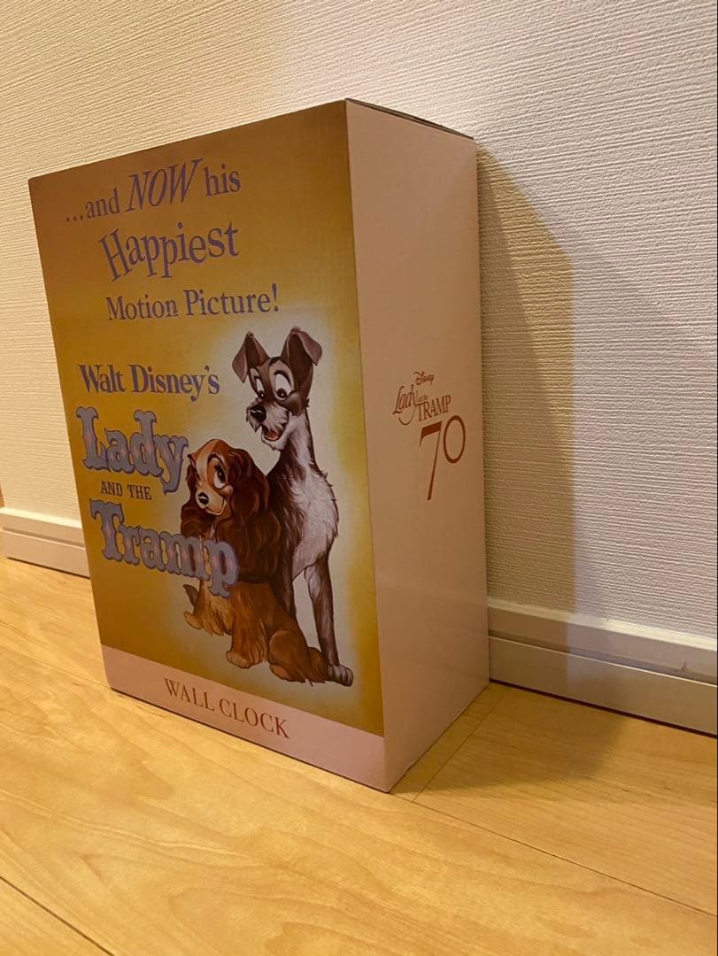 新品未開封！わんわん物語 時計♡LADY AND THE TRAMP 70TH