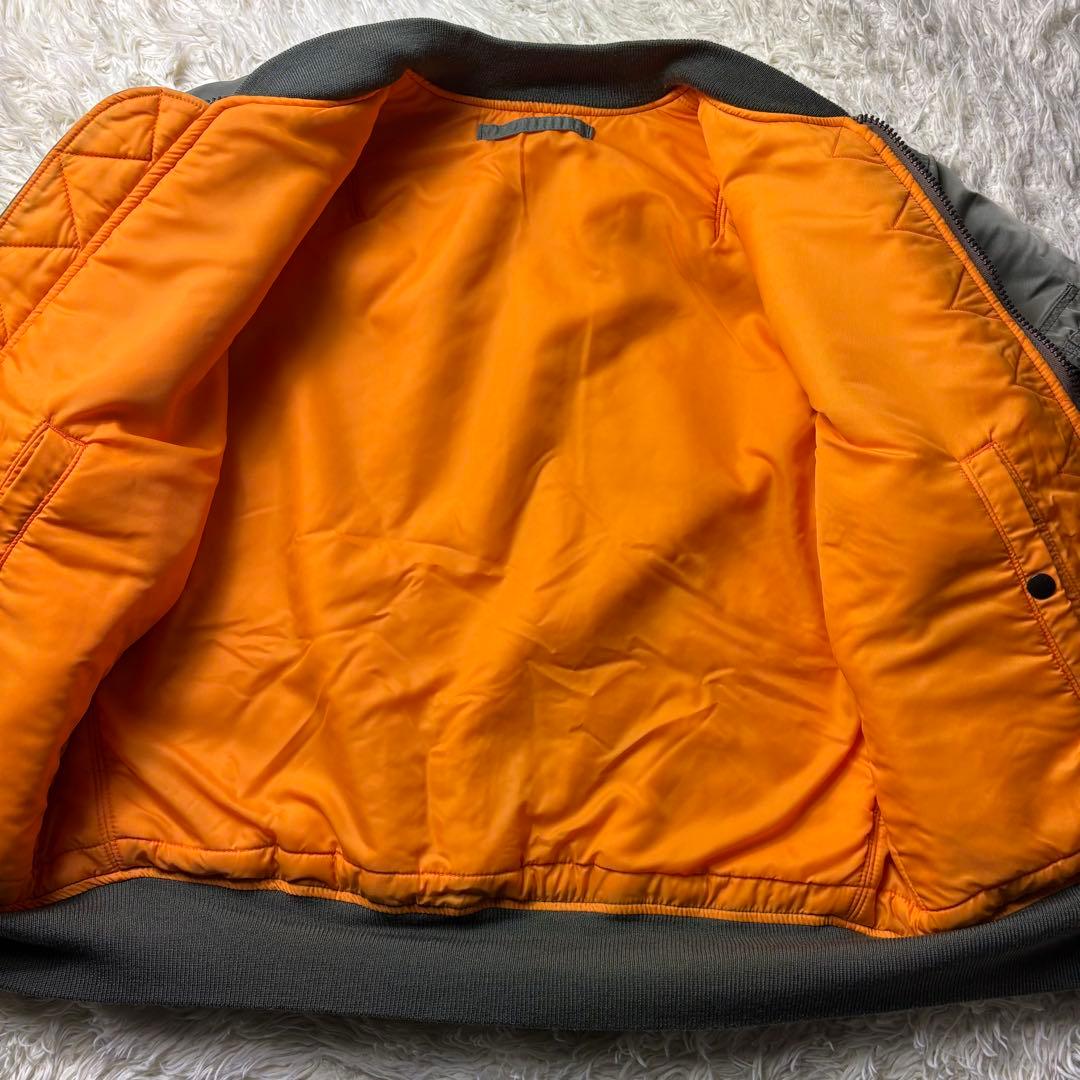 極美品　HOUSTON ヒューストン　MA-1 フライトジャケット　Lサイズ