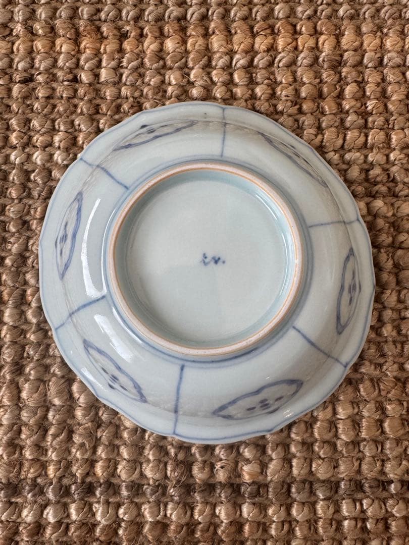 新品 清水なお子さん 芙蓉手花鳥文稜花鉢 2枚