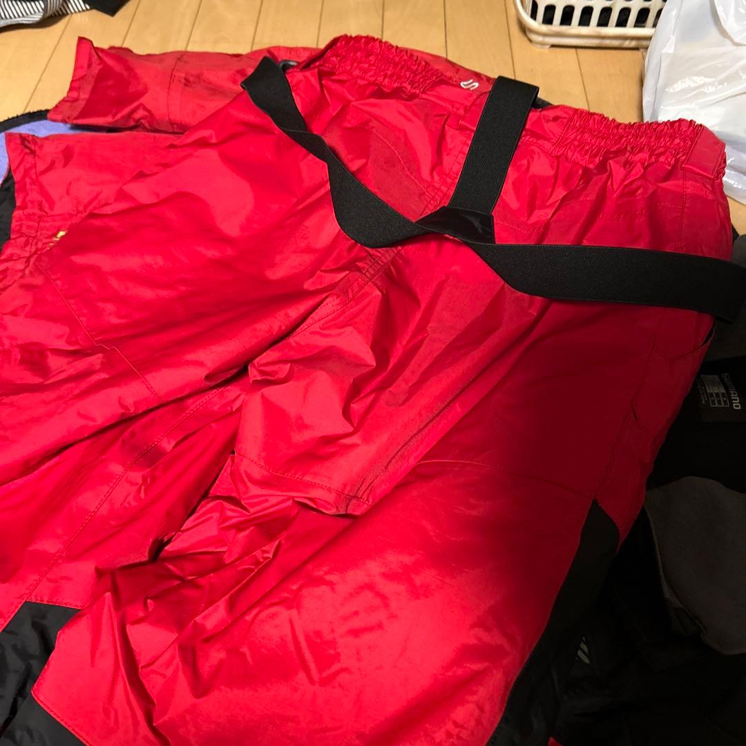 シマノネクサスM オールウェザースーツ　赤