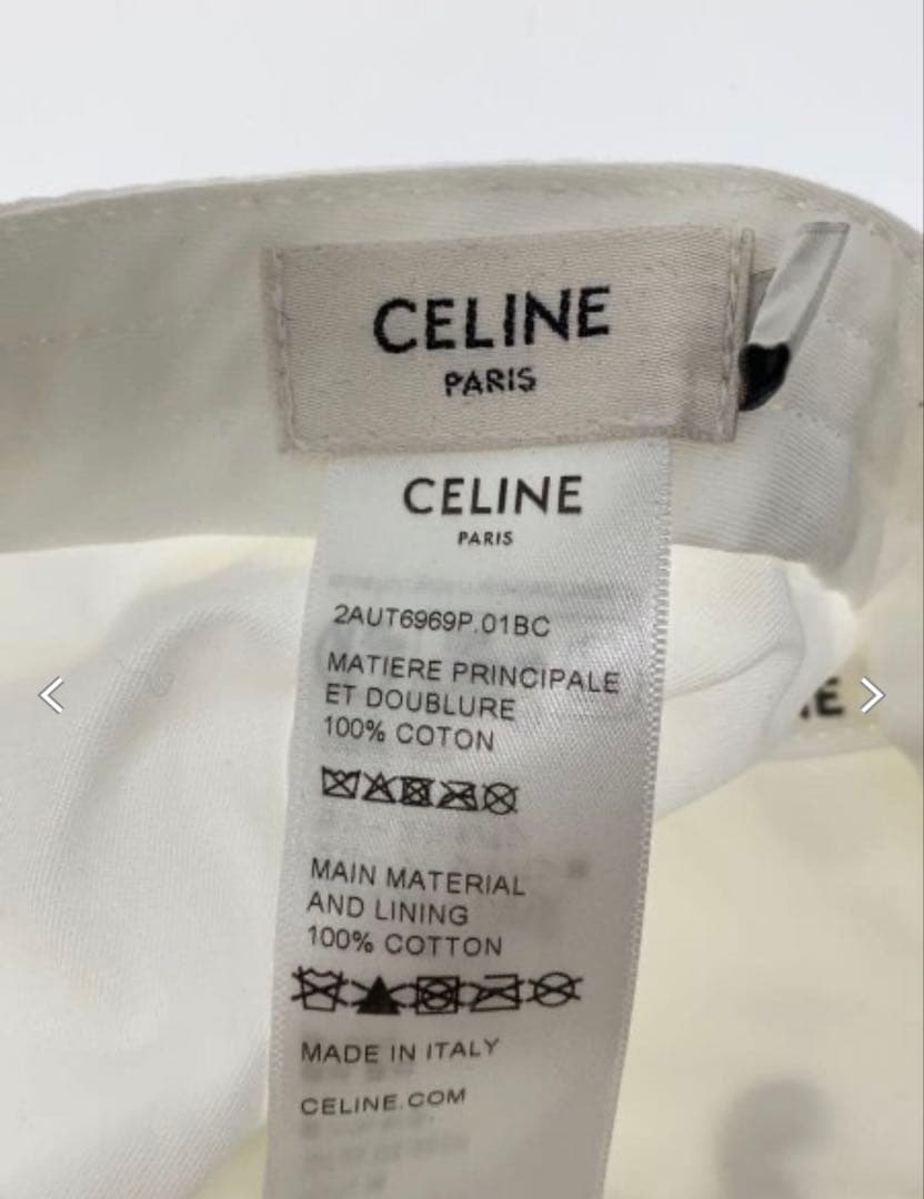 k*o様 CELINE トリオンフ ベースボールキャップ