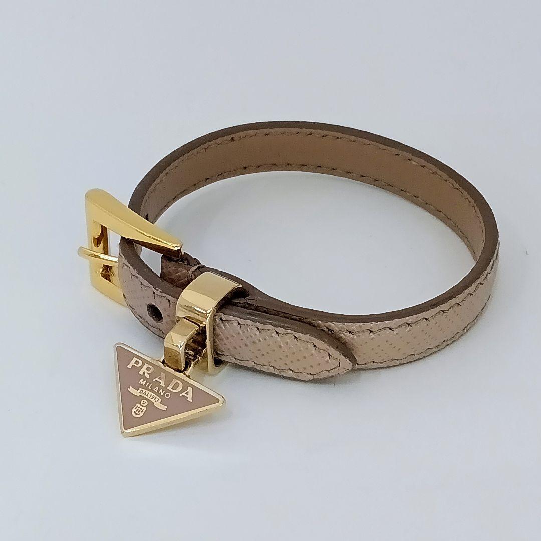 PRADA プラダ レザーブレスレット