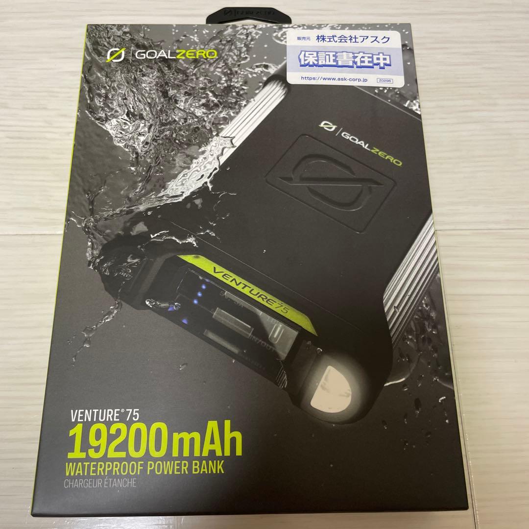 GOAL ZERO Venture 75 Power Bank ベンチャー