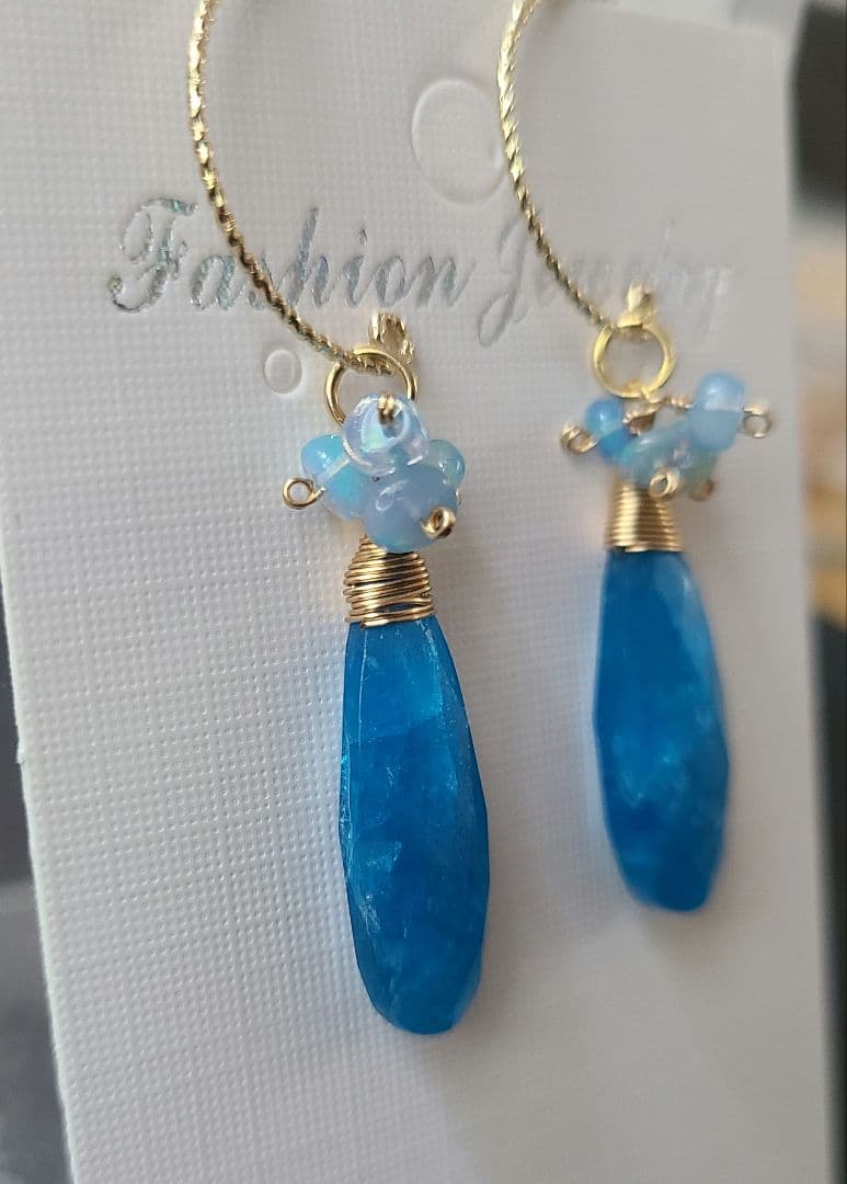 【1104】大粒ブルーアパタイト※高品質※特別価格※