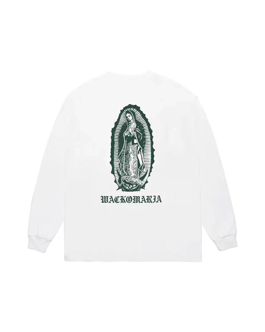 新品 WACKO MARIA 26SS WASHED カットソー T WH M