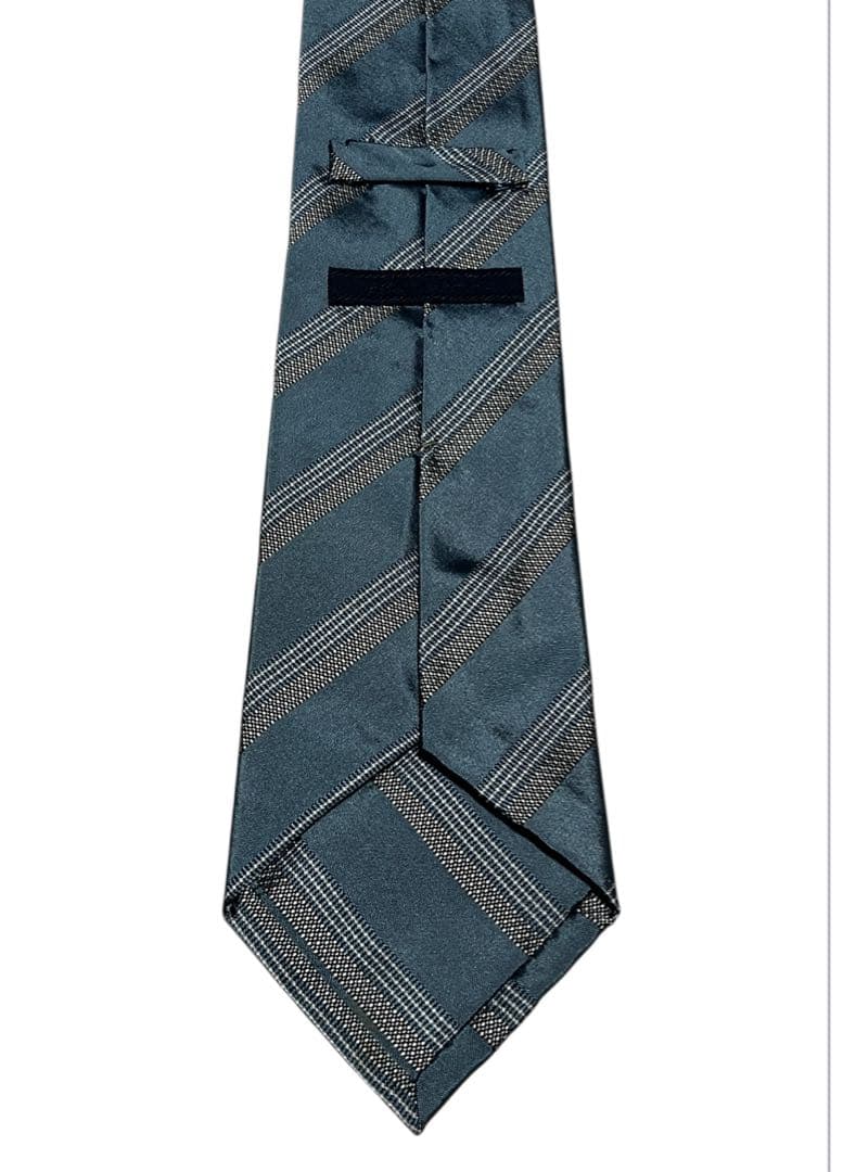 ［美品］PRADA　プラダ　ネクタイ　イタリア製　ストライプ柄　ハイブランド