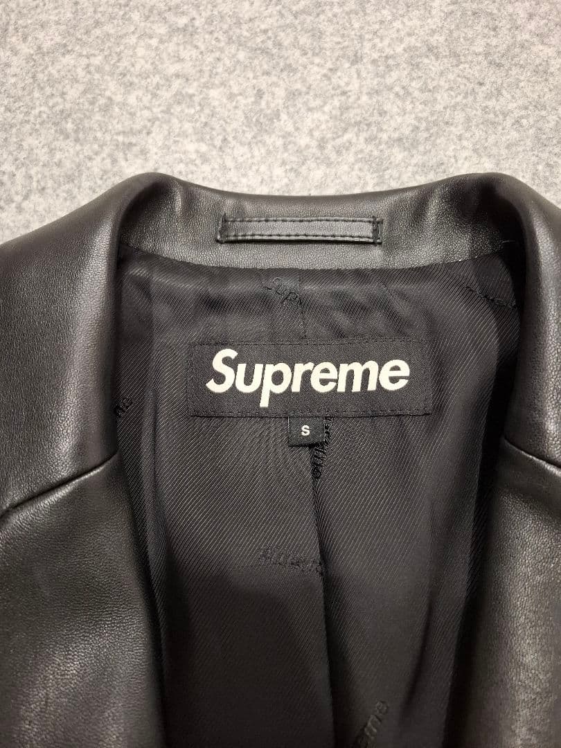 チ*ビ様 Supreme 19SS Leather Blazer