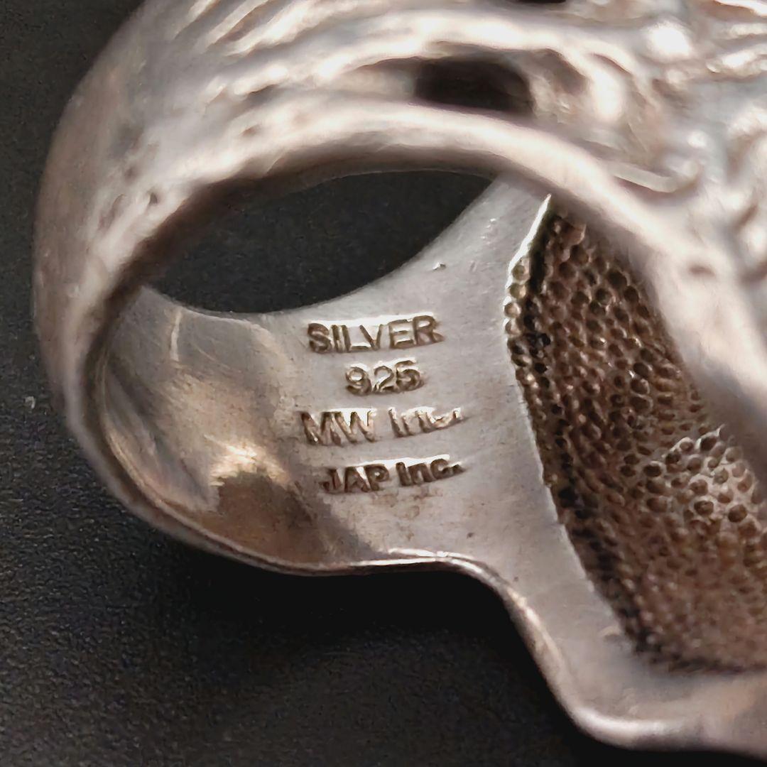JAP工房◎スポーン◎マスク◎SPAWN◎仮面◎リング指輪◎シルバー925