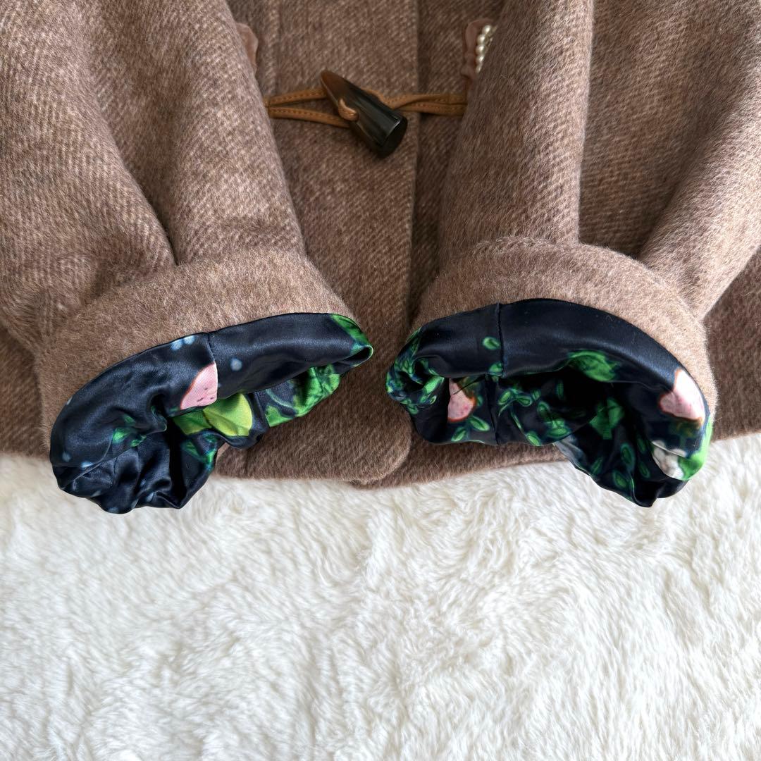 新品✨ フランシュリッペ とっておきミニ ダッフルコート 茶 パール