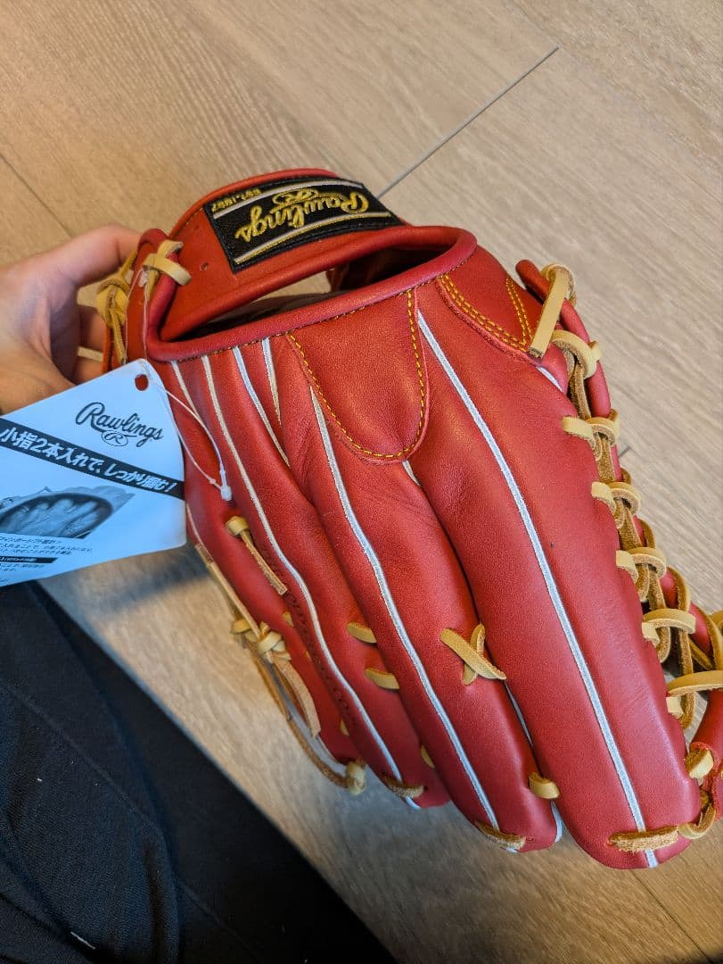 未使用　Rawlings 軟式用グローブ 左投げ用