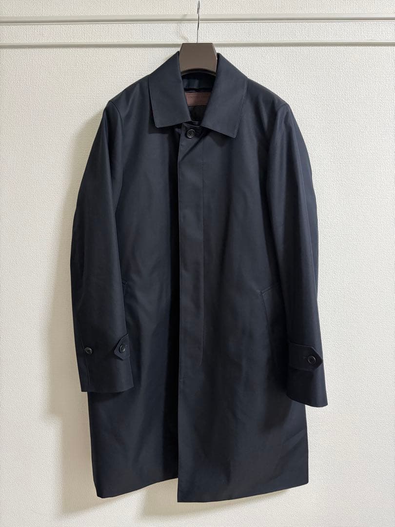 UNITED ARROWS ステンカラーコート/ネイビー/Mサイズ