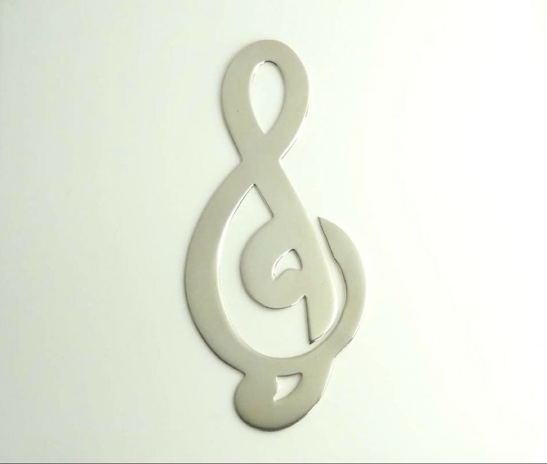 TIFFANY&Co☆ティファニー　シルバー製 ト音記号 マネークリップ 925