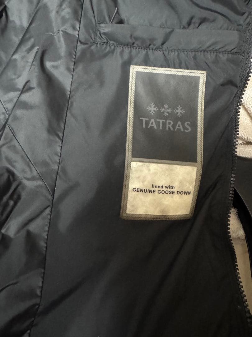 良品　国内正規品　タトラス　ポリテアマ　ダウンジャケット　ブラック　近年現行