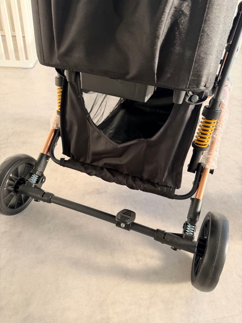 新品　折りたたみ式ペットカート 黒　分離式