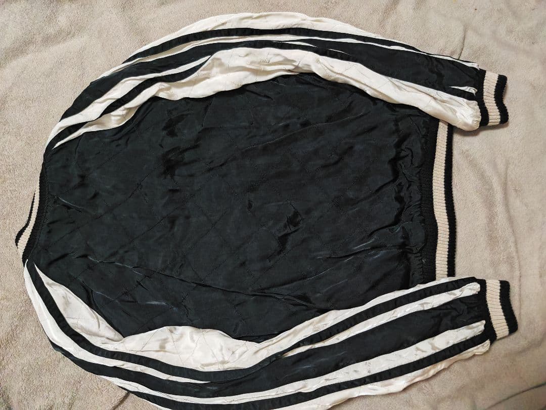 馬師努 90s 日本限定虎 スカジャン unisex サテン vinntage