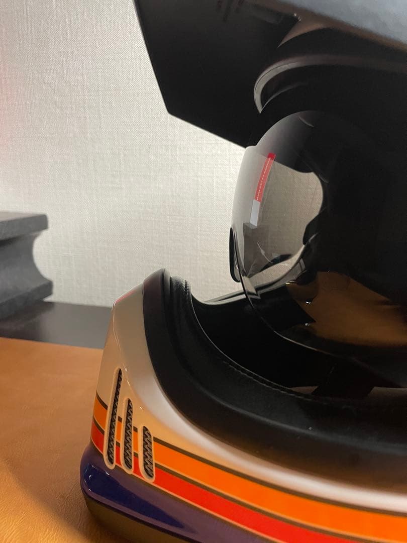 SHOEI ex-zero スモーク　ミラーシールド　純正バイザー　サイズL