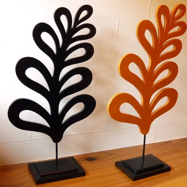 52cmスタンドオブジェ置物インテリア雑貨北欧モダンアジアンバリ木製ウッドアート