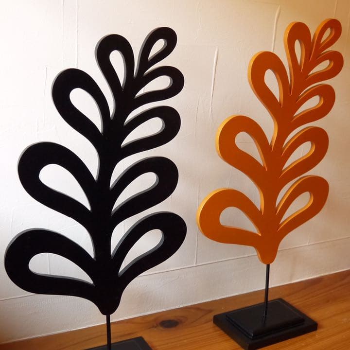 52cmスタンドオブジェ置物インテリア雑貨北欧モダンアジアンバリ木製ウッドアート