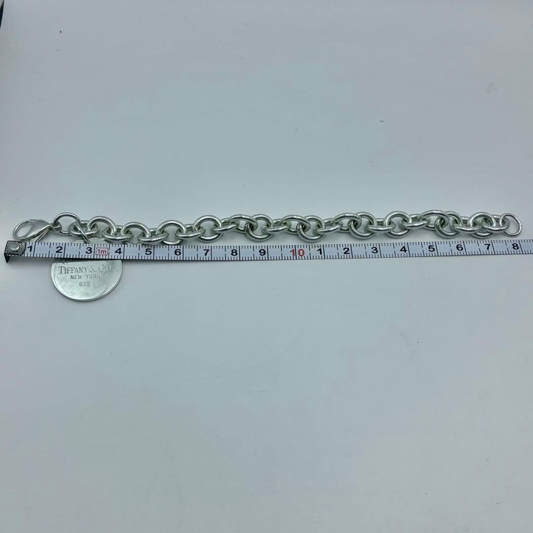ティファニー　リターントゥティファニー　ラウンドタグ　ブレスレット　シルバー