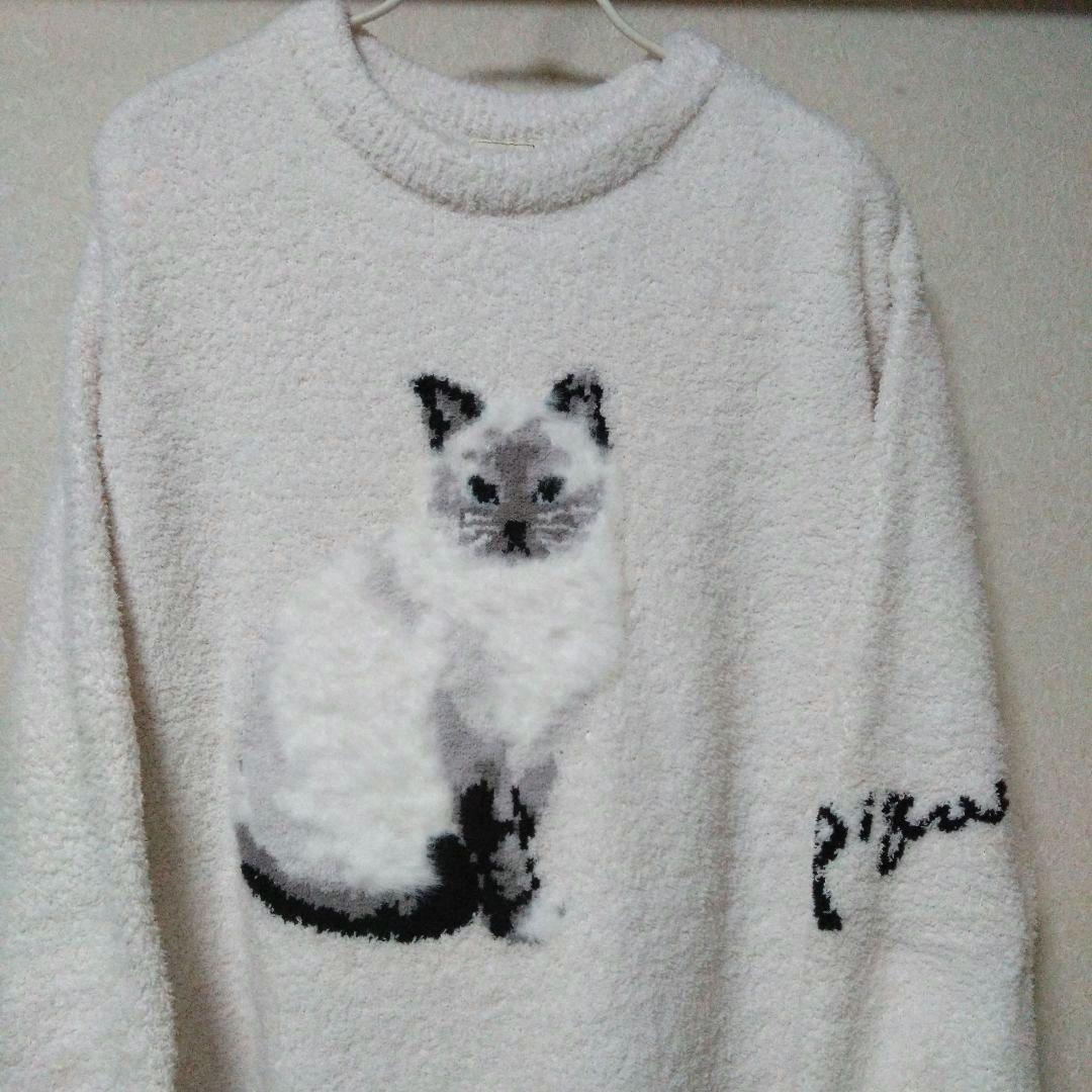 gelato piqueジェラートピケ☆猫柄ルームワンピース☆ねこネコcat