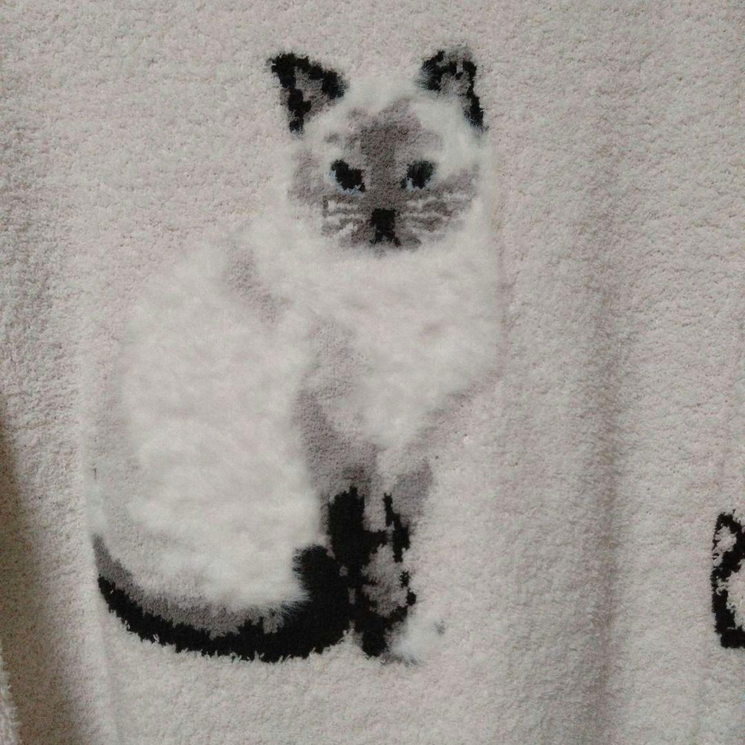 gelato piqueジェラートピケ☆猫柄ルームワンピース☆ねこネコcat