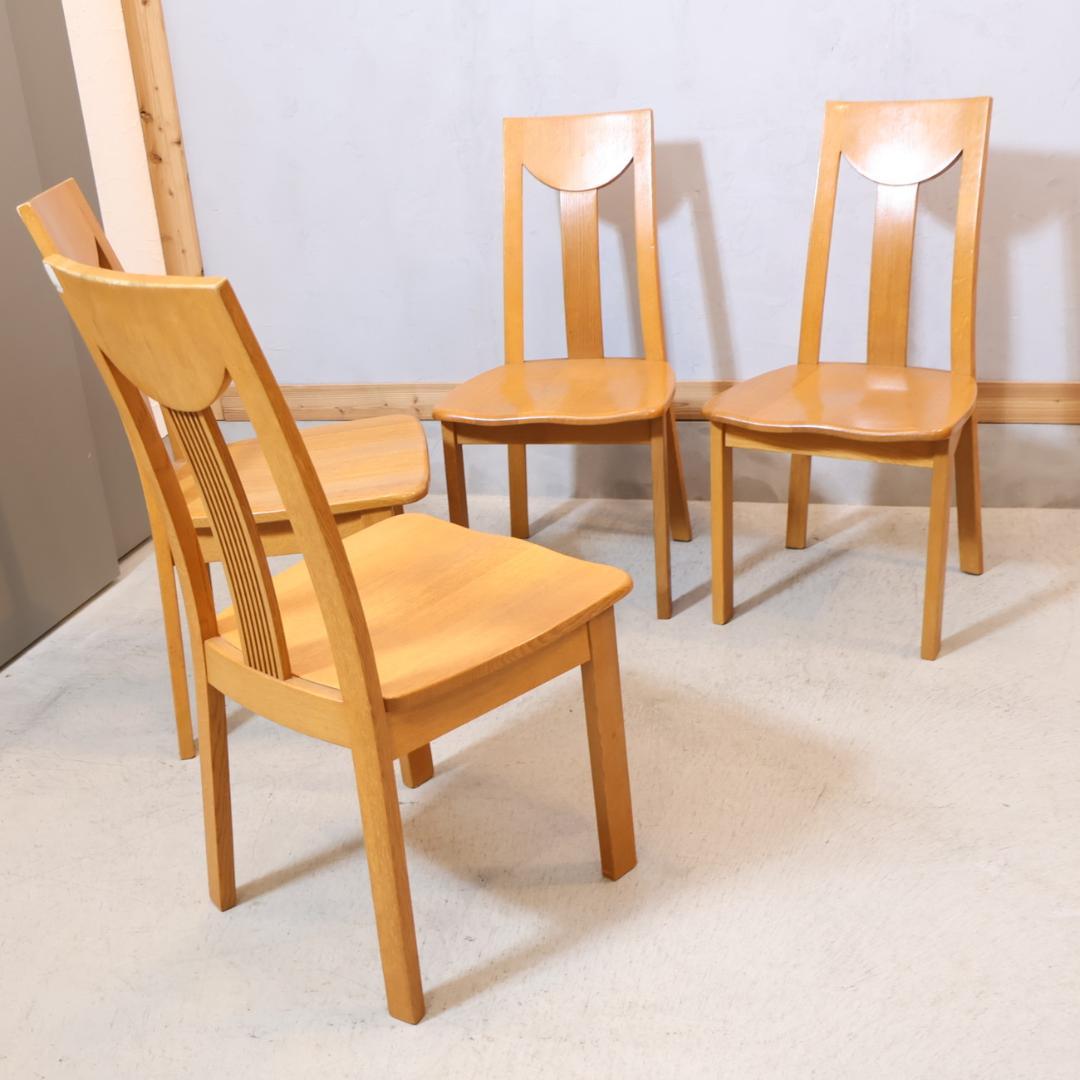 サントリー樽ものがたり オーク無垢 ダイニングチェア 2脚セット 楢材 椅子