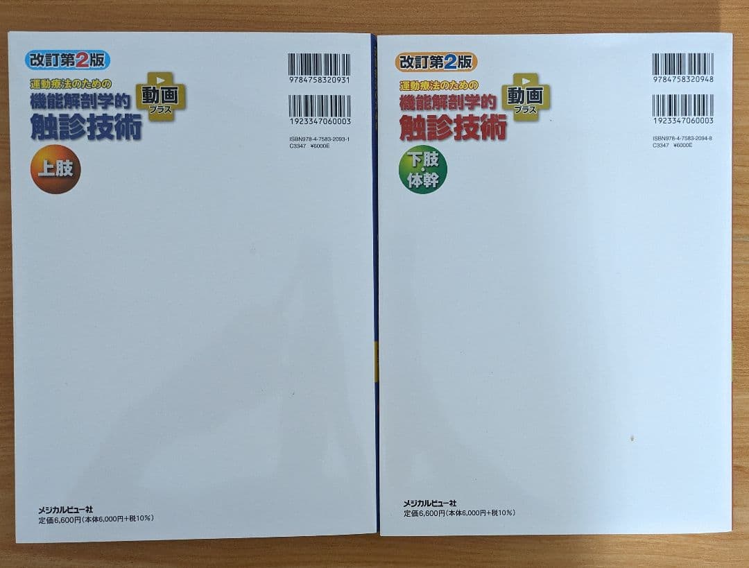 機能解剖学的触診技術 上下巻 改訂第2版