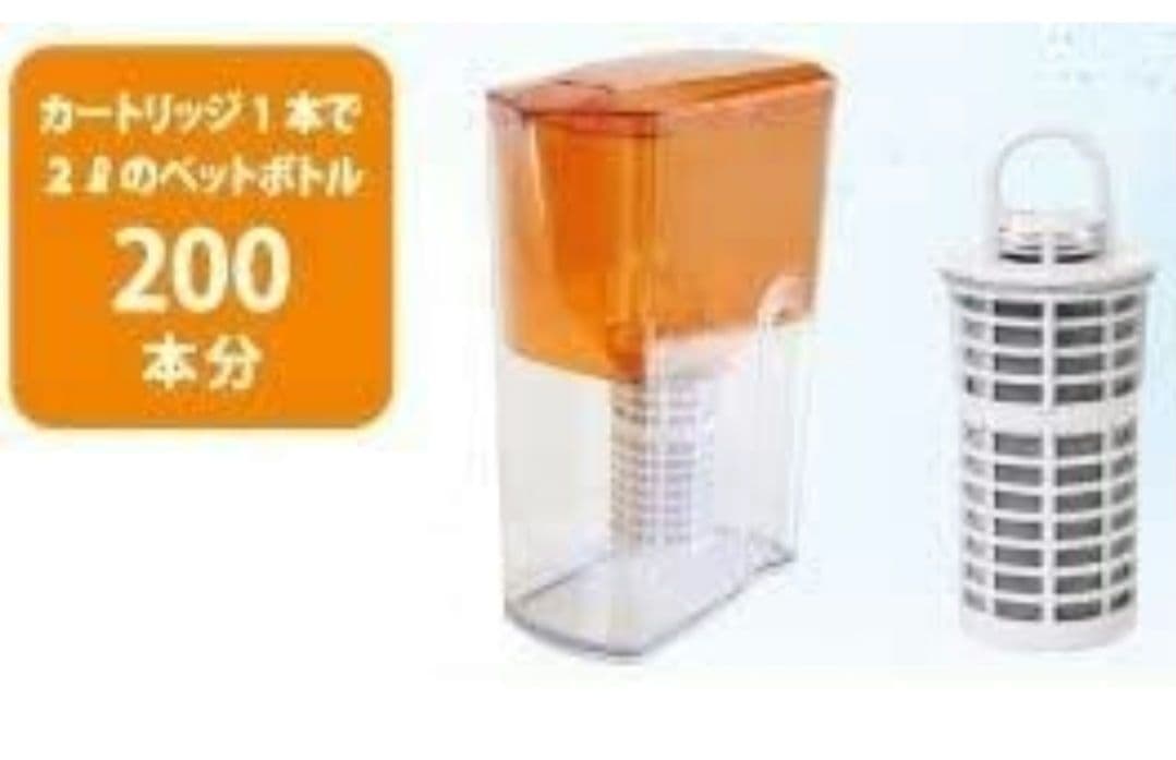 ガイアの水135 ポット型浄水器用専用カートリッジ 2個セットビビアン新品未使用