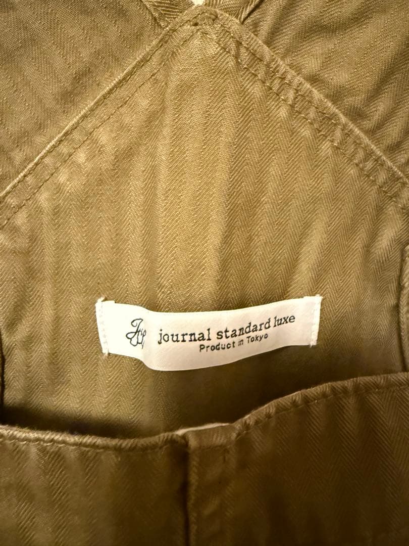 journal standard luxe ヴィンテージヘリンボンオーバーオール