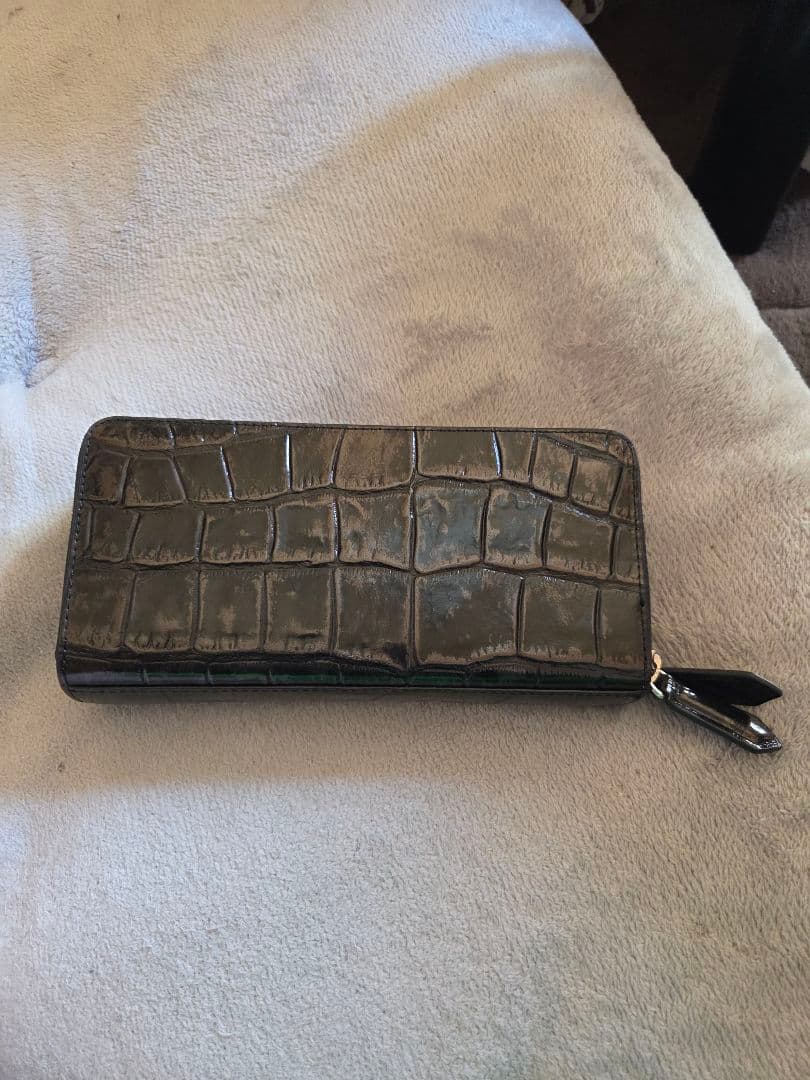 CASTELBAJACダブルzipラウンドファスナーウォレット