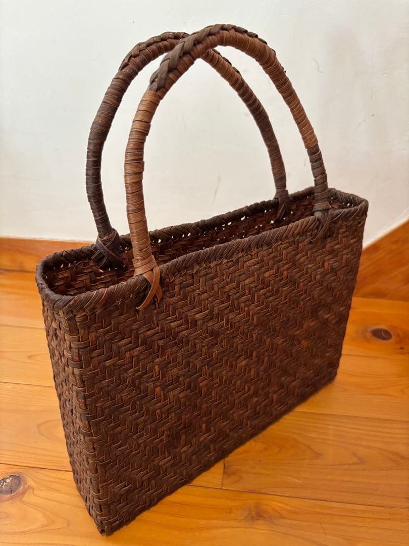 か*ん様 山葡萄のかごバッグ 小