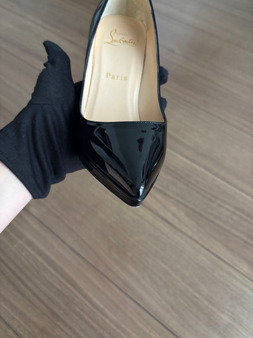 Christian Louboutin ルブタン　ブラックハイヒール　パンプス