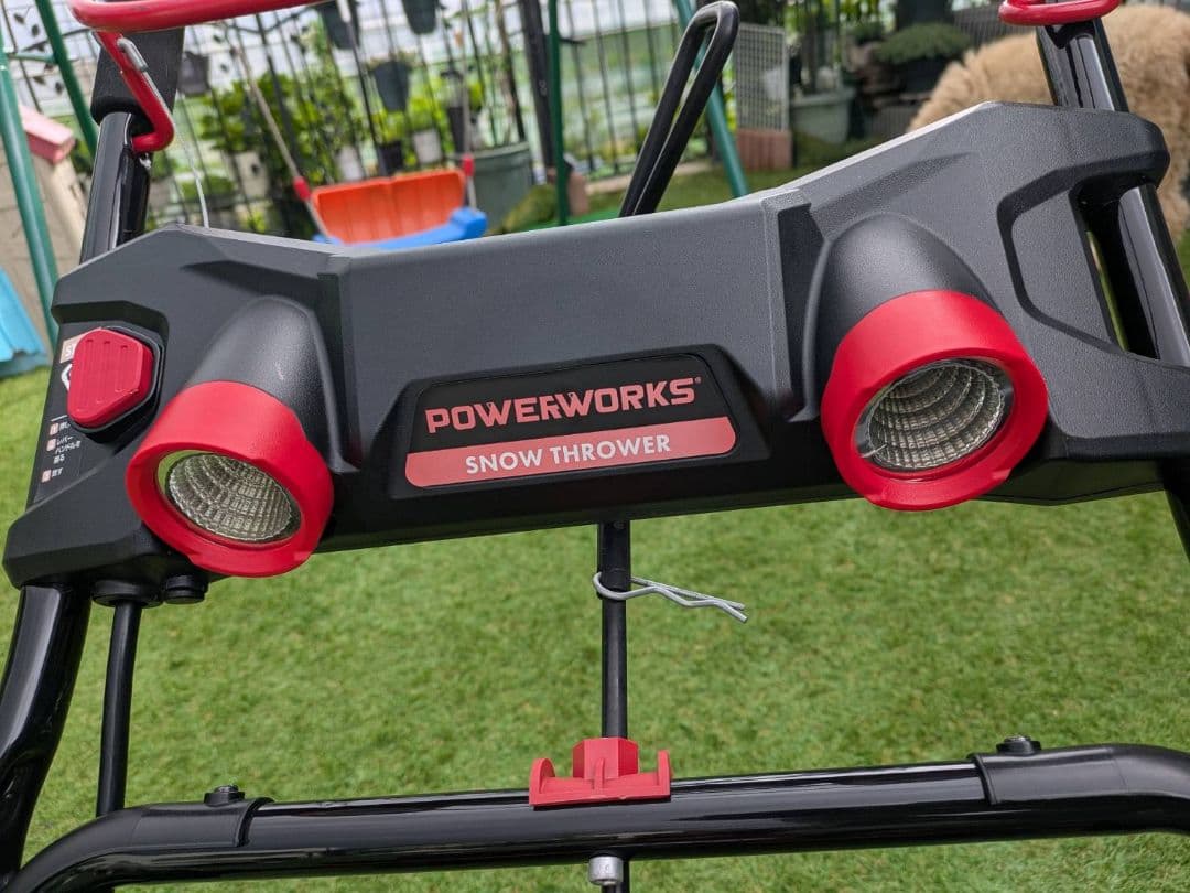 ハイガー除雪機　充電式 48V POWERWORKS SNE402