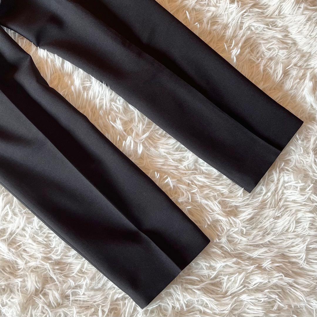 未使用級✨ プラステ プレミアムオックスカラーレスジャケット パンツスーツ 黒