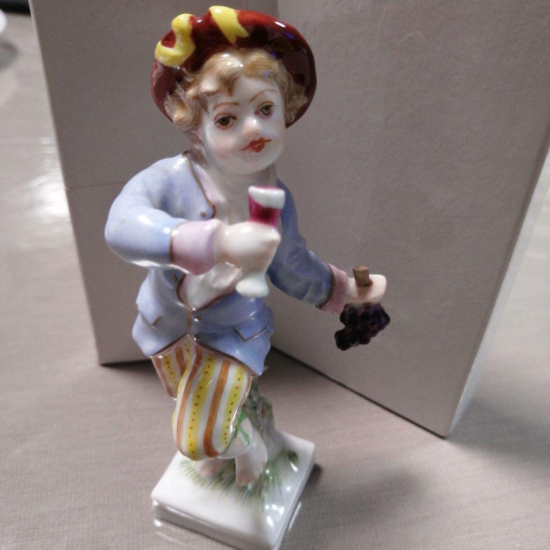 美品 kpm 陶器人形 アンティーク