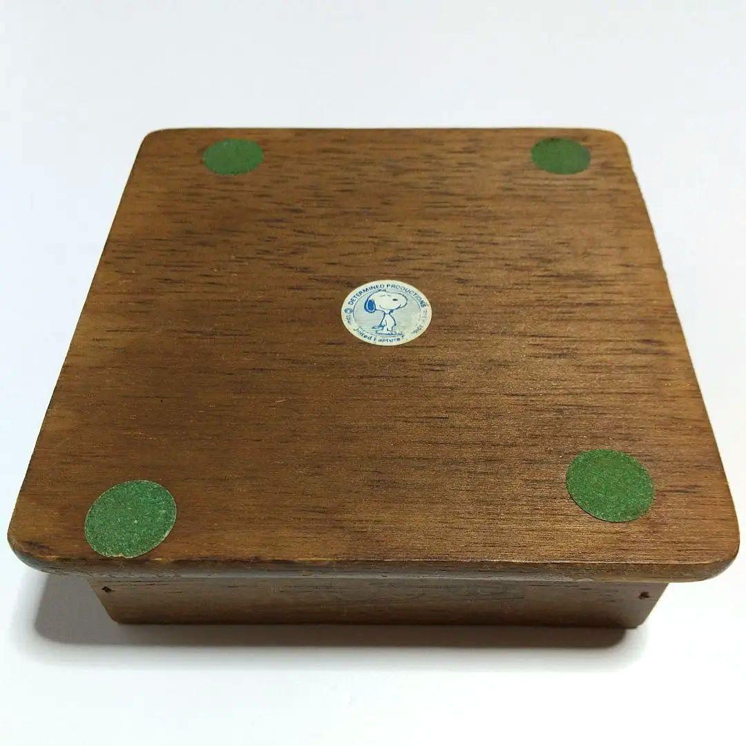 スヌーピー　ビンテージ　木製フィギュア　1980年代