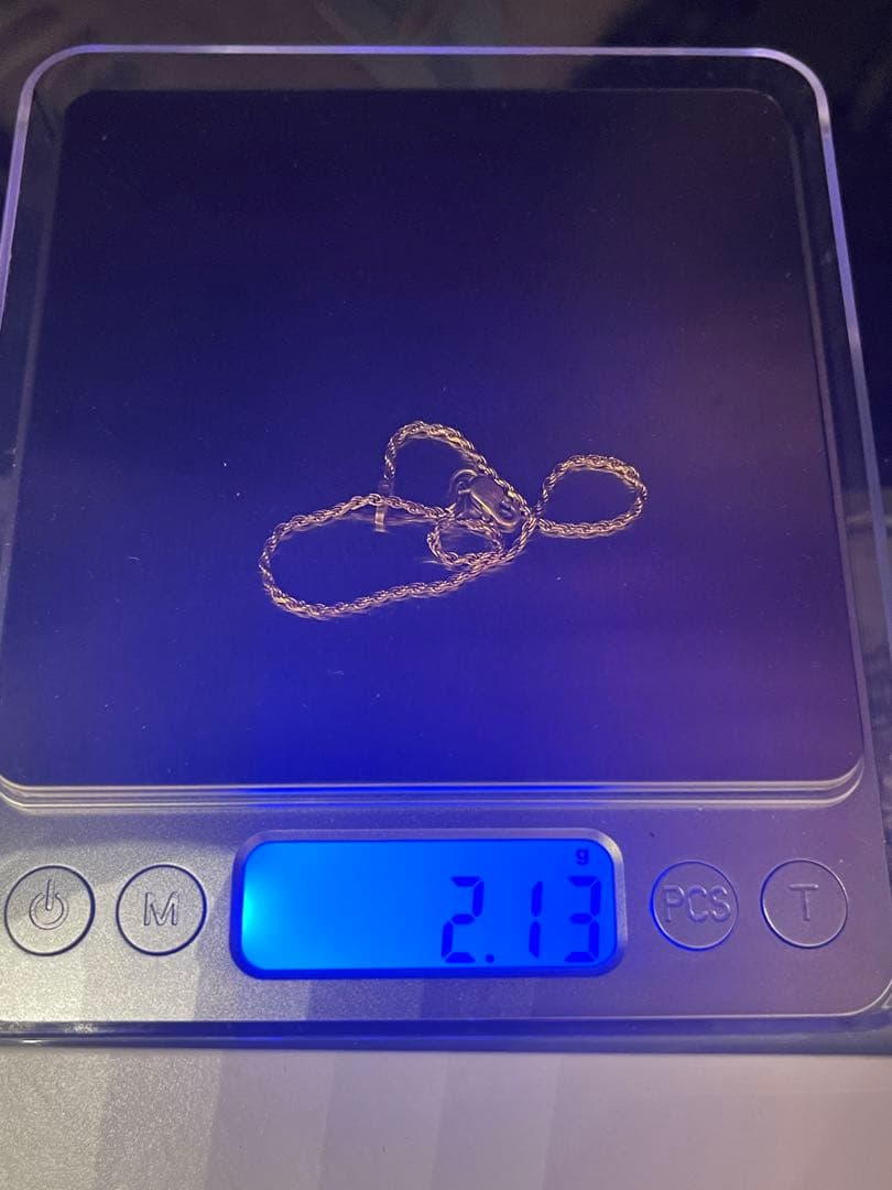 UNOAERRE K18YG ロープチェーン ブレスレット