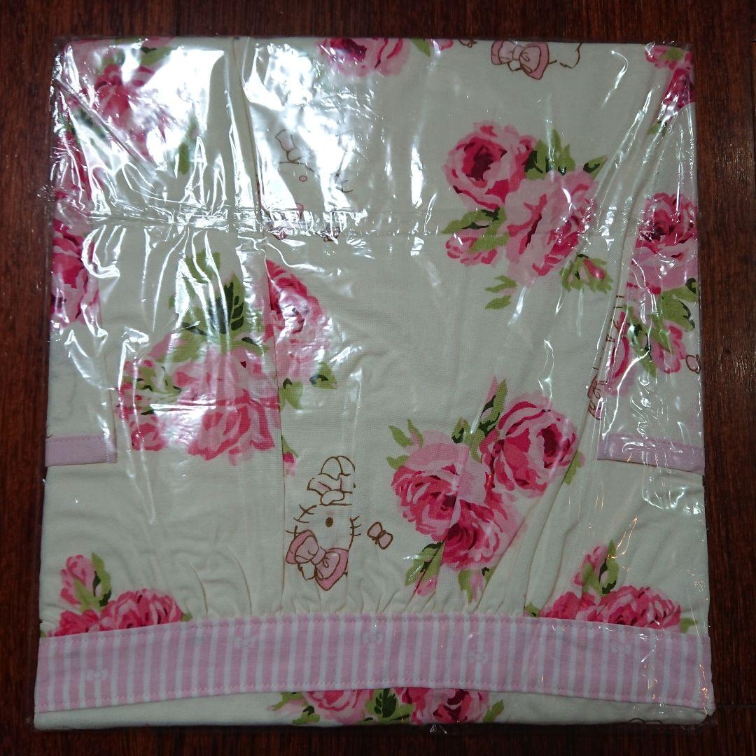 ティーセット バラ ホワイト 5点 ハローキティ × ローラアシュレイ 金彩劣化