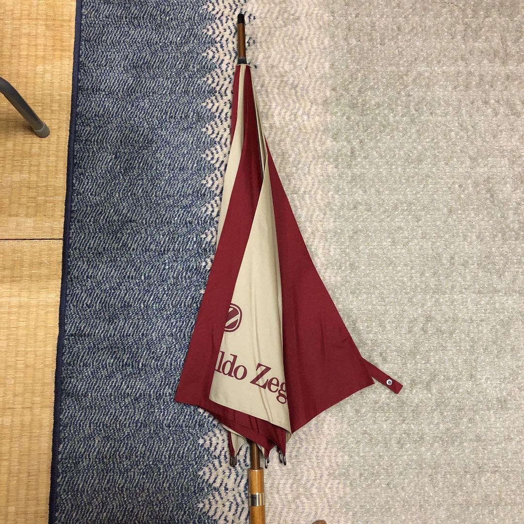 未使用 エルメネジルトゼニア 長傘 非売品