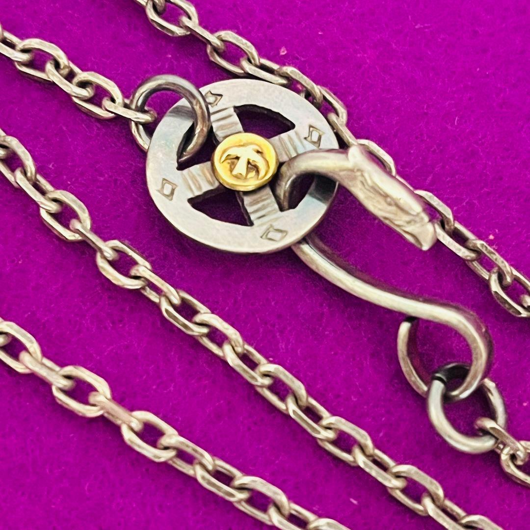 ゴローズ 金メタル付きホイールチェーン イーグルフック 51cm