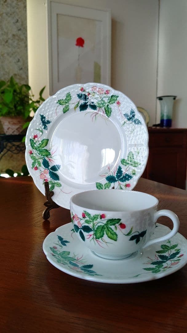 Raynaudジョルジュサンドカップ&ソーサー&プレート3点