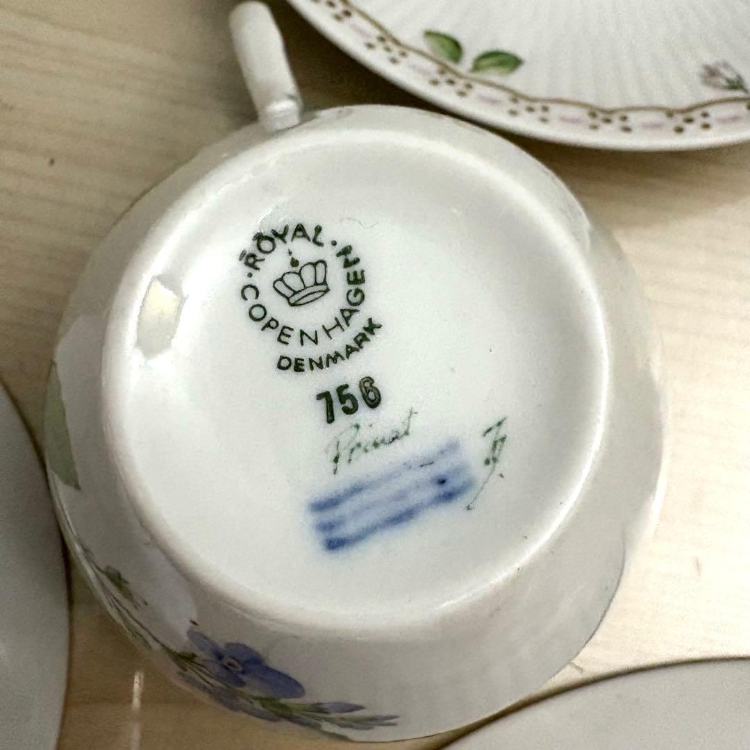 未使用新品 ロイヤルコペンハーゲン フローラダニカ プレート 他 21点セット