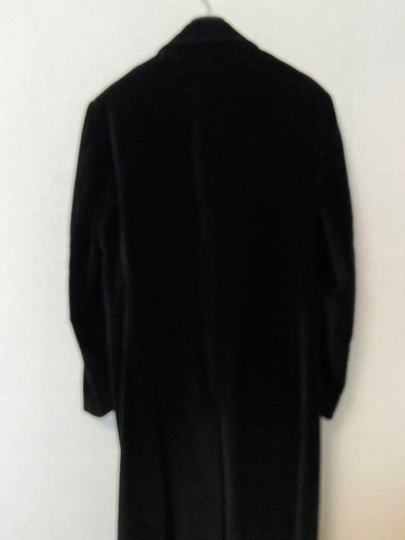 ジャンフランコフェレ★80'Sベロアロングコート ビンテージ FERRE GFF