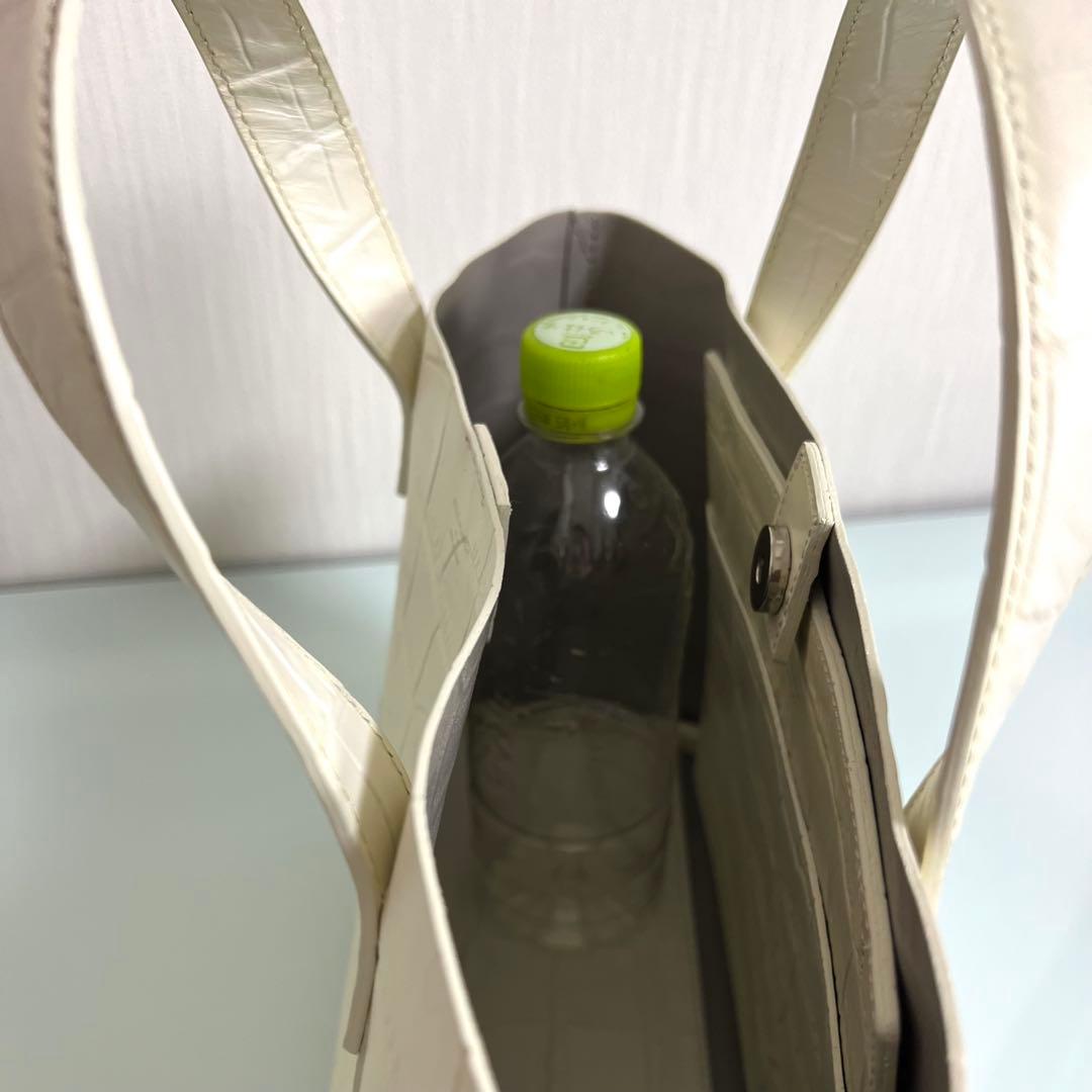 『未使用級』PELLE MORBIDA ペッレモルビダ　クロコ型押し　トート