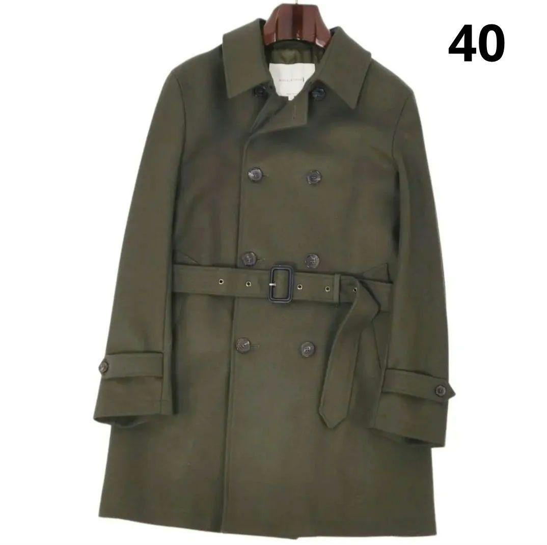 未使用級 現行 マッキントッシュ トレンチコート 40 ロロピアーナ カーキ