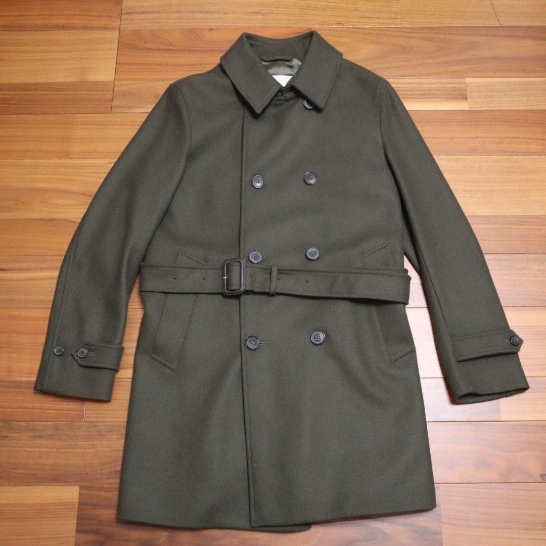 未使用級 現行 マッキントッシュ トレンチコート 40 ロロピアーナ カーキ