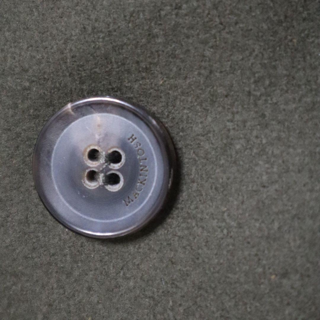 未使用級 現行 マッキントッシュ トレンチコート 40 ロロピアーナ カーキ